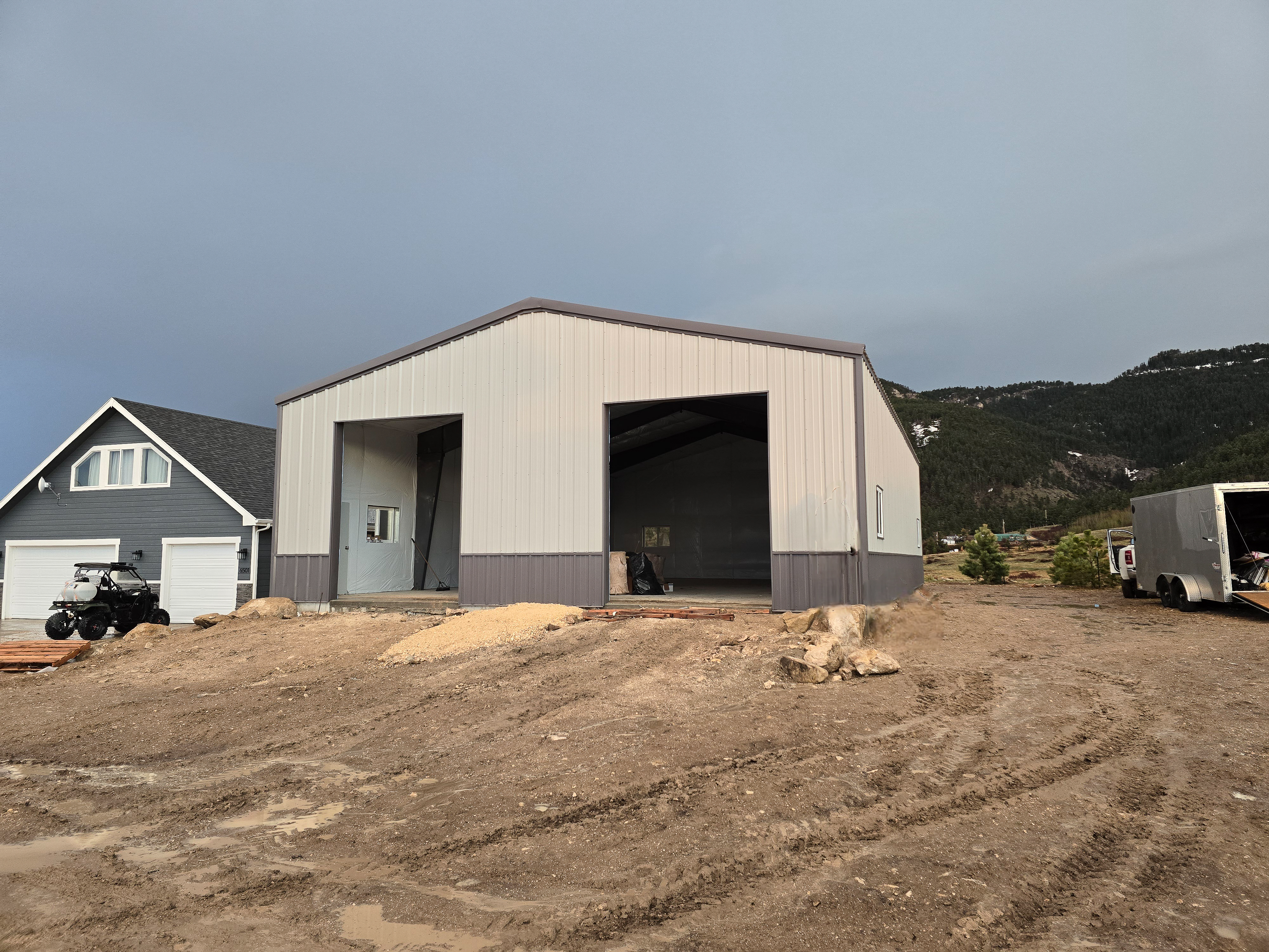 40x60x14 Garage and Shop - Casper, Wyoming thumbnail 5