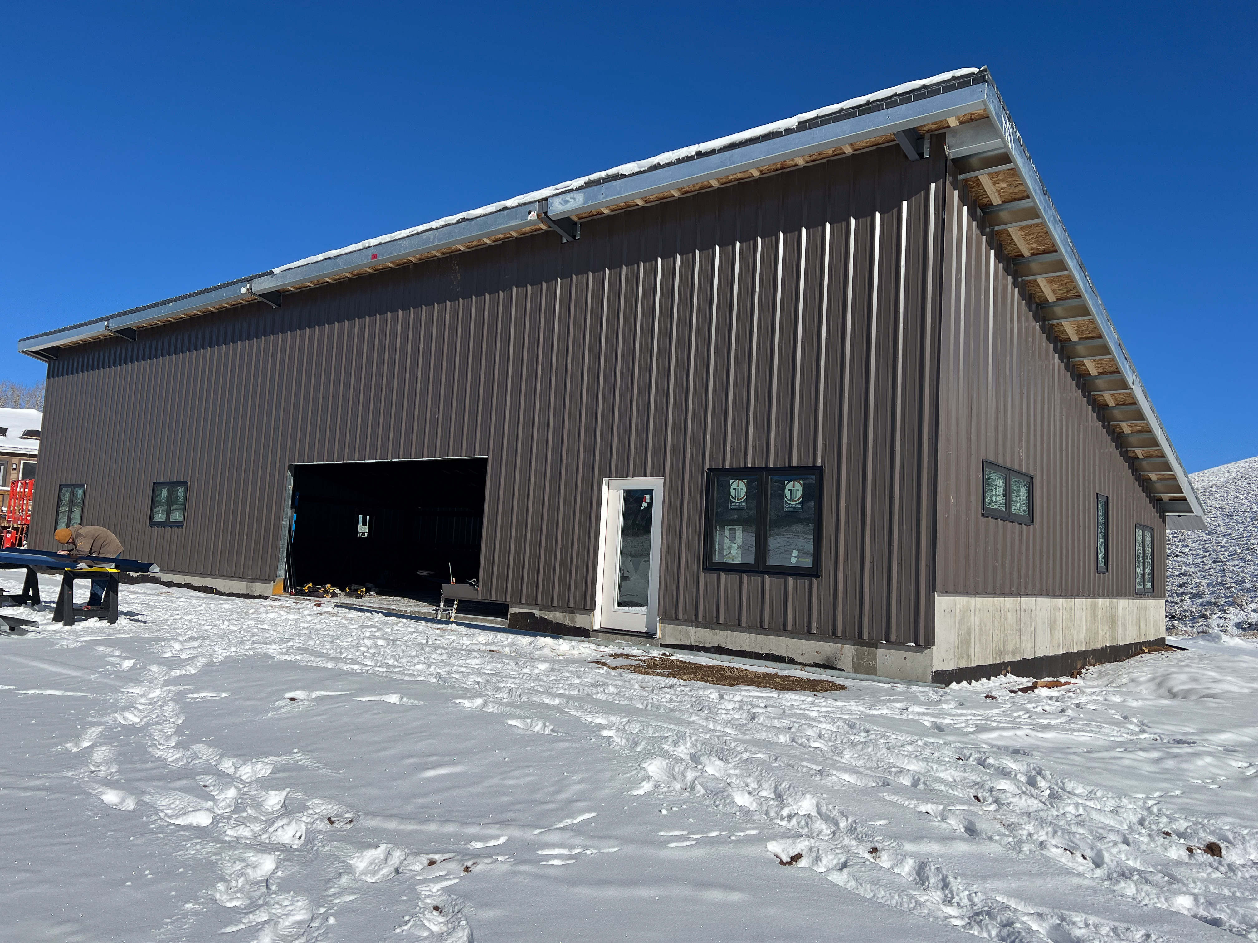 40x80x18 Barndominium - Parshall, Colorado thumbnail 3