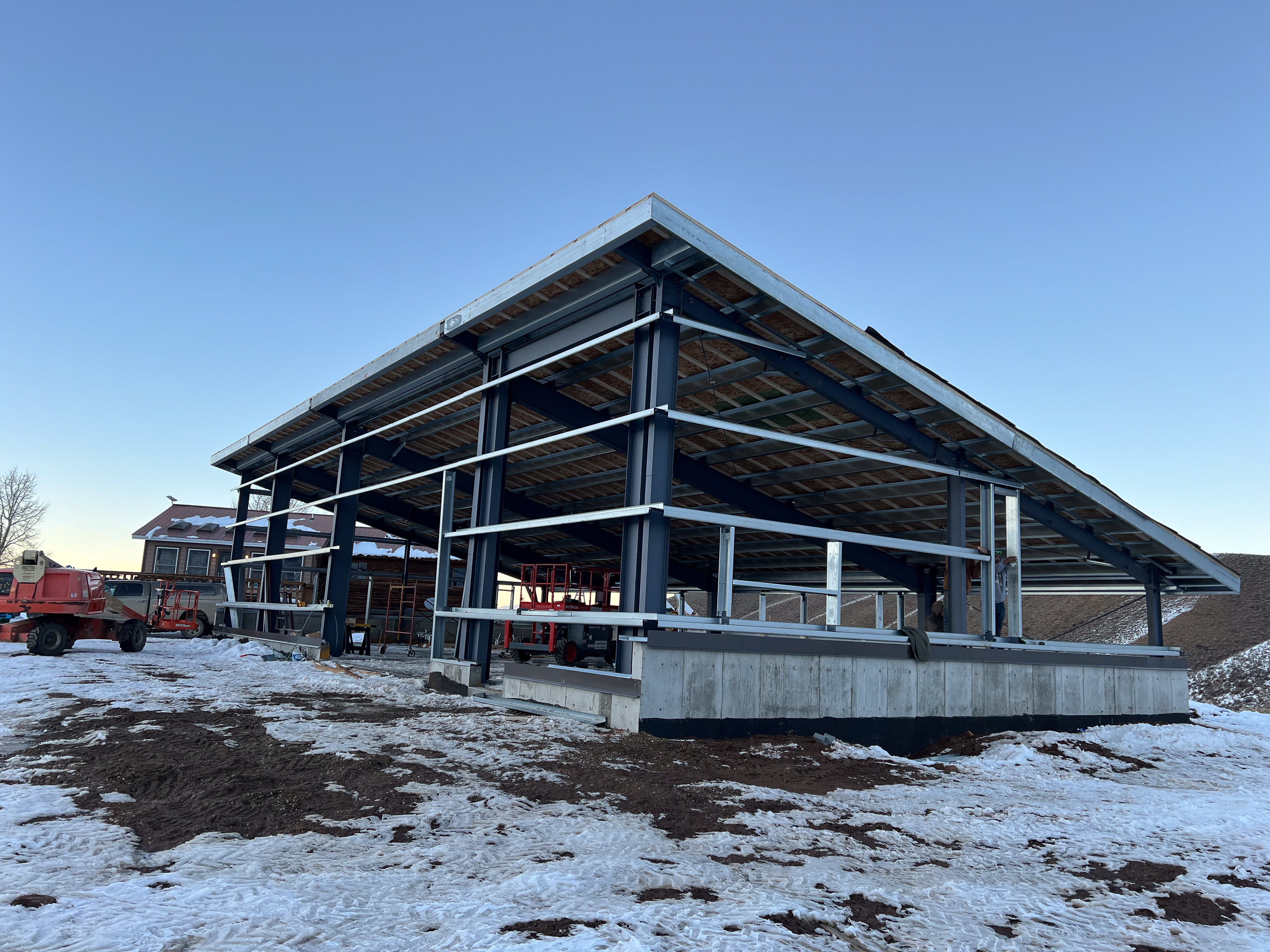 40x80x18 Barndominium - Parshall, Colorado thumbnail 9