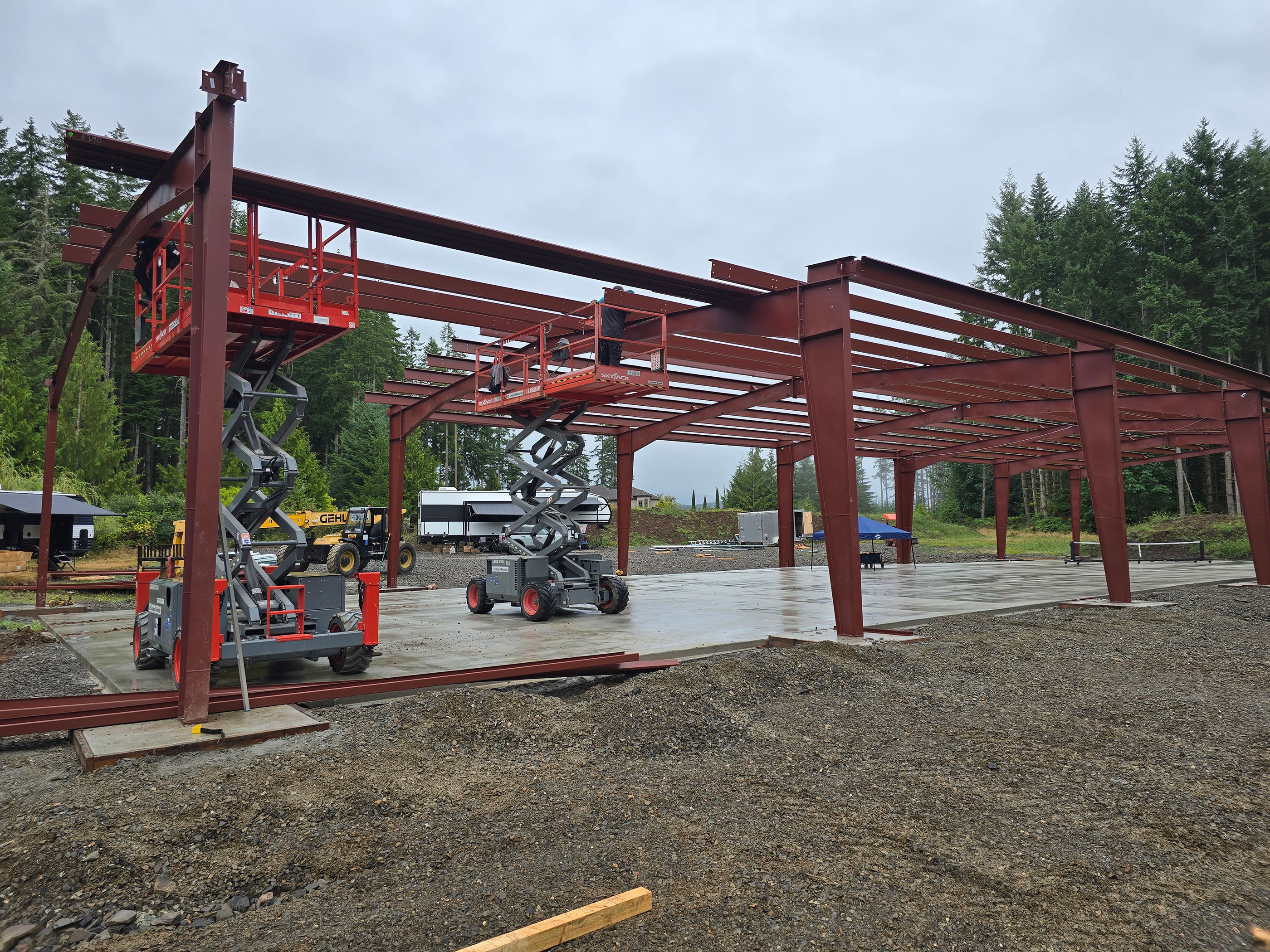 50x150x16 Pickleball Court - Seattle, WA thumbnail 2