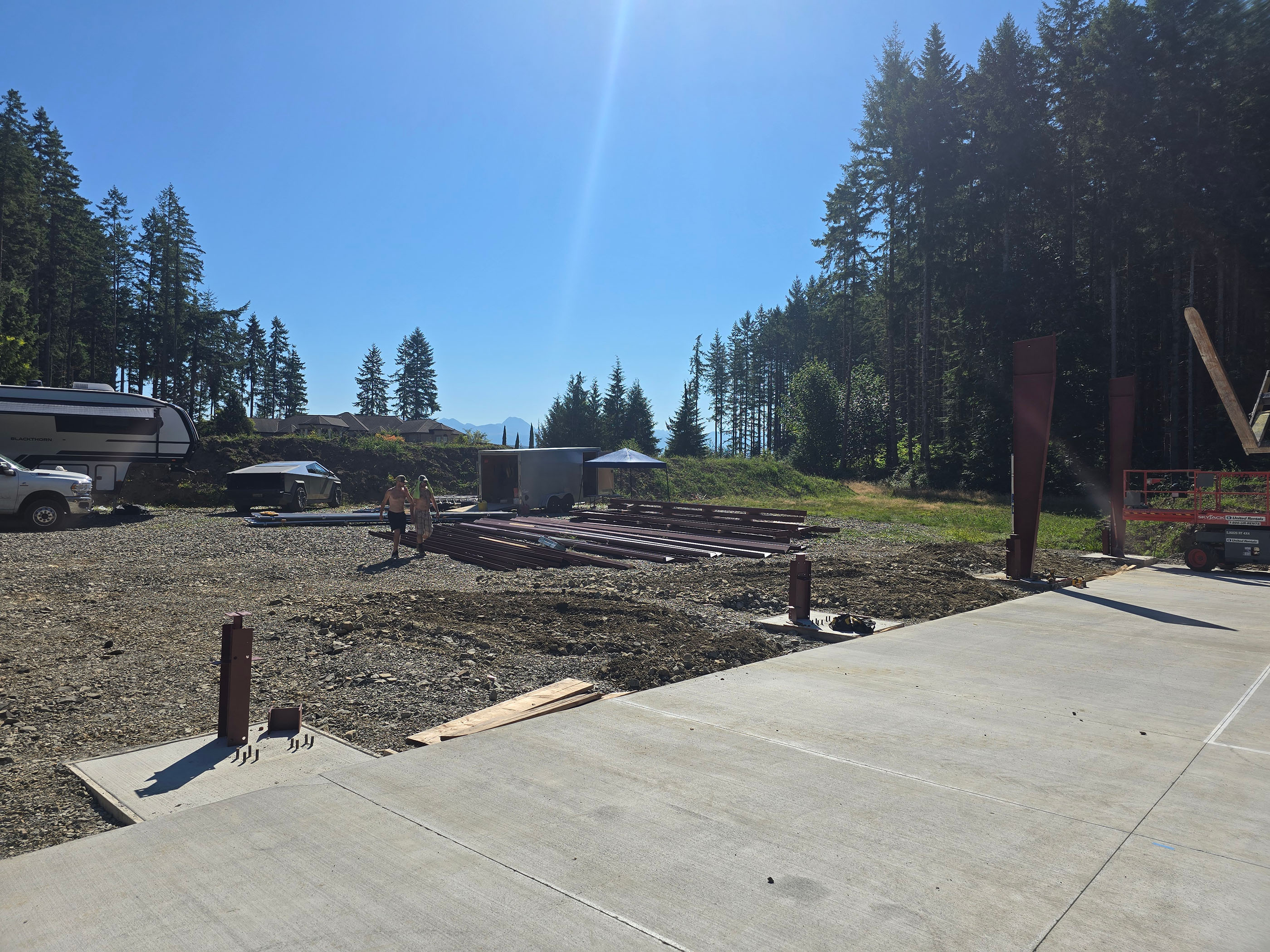 50x150x16 Pickleball Court - Seattle, WA thumbnail 7