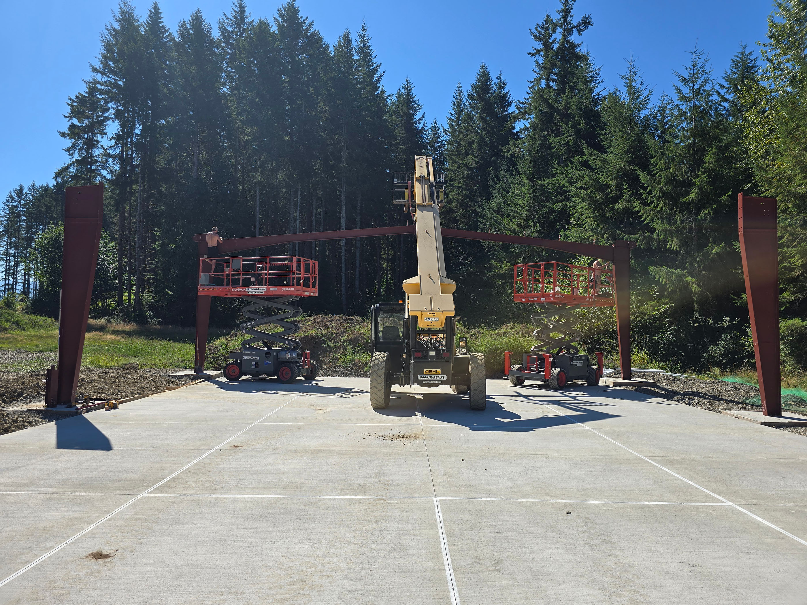 50x150x16 Pickleball Court - Seattle, WA thumbnail 22