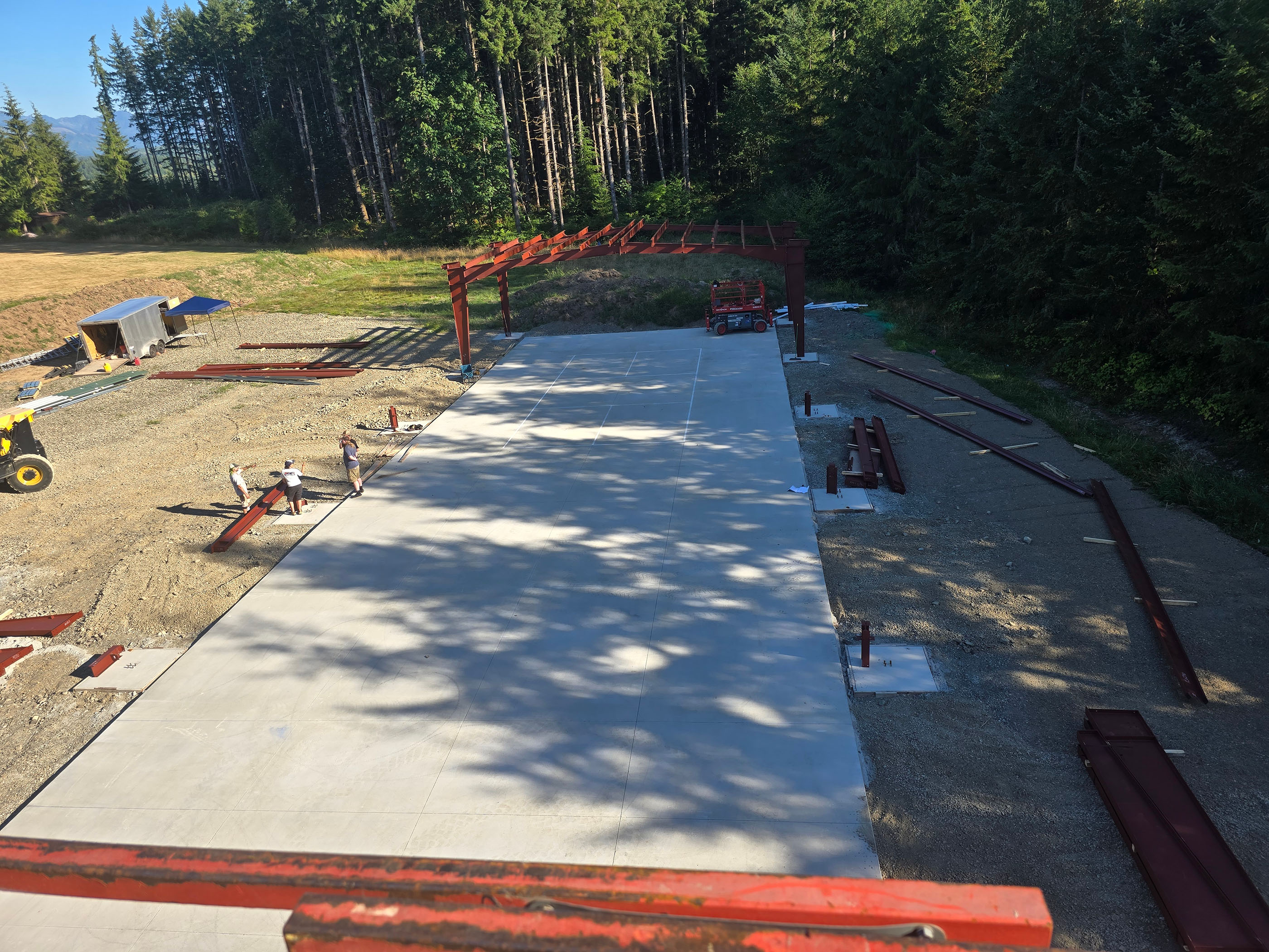 50x150x16 Pickleball Court - Seattle, WA thumbnail 38